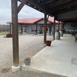 Exterior leading into main building