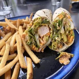 Buffalo chicken wrap