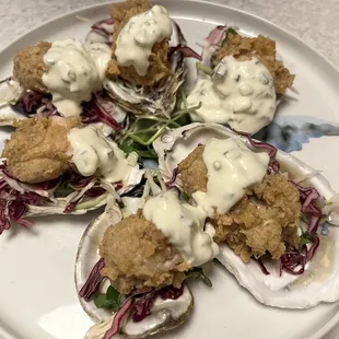 Chicken Fried Oysters