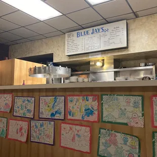 The original 1967 menu at Blue Jay&apos;s Restaurant