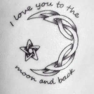 My first tattoo, on my ribs and he made it go by quick and smoothly!!