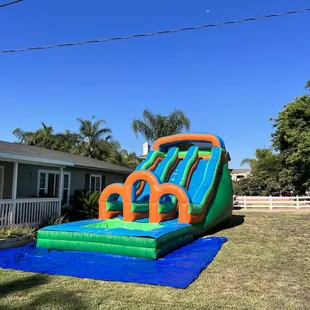 Large Dual Lane Waterslide #W002