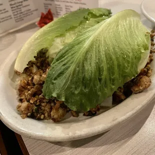 Chicken Lettuce Wrap