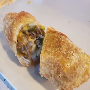 Cheesesteak Egg Rolls