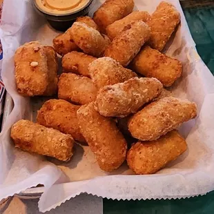 Mac and cheese bites