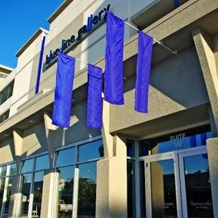 The Blue Line Arts Gallery.