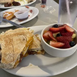 Breakfast Panini, Fruit