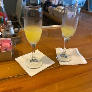 Father's Day bottomless mimosa! Wasn't even on the menu! Such an amazing place. Great vibe! A true home to table experience!