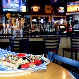 sushi and sashimi, interior