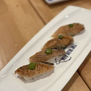 Torched Salmon Belly