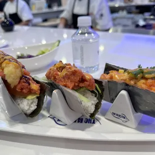 food, sushi and sashimi