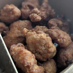 Fried chicken appetizer...so dry