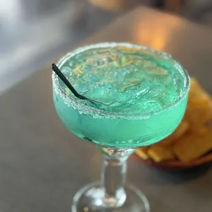 Blue margaritas