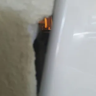 An extra peephole the police found