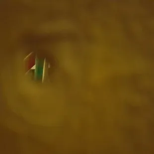 Peephole we found in our room 1 out of 5.