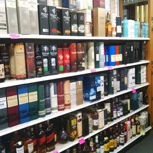 400 kinds of Scotch.