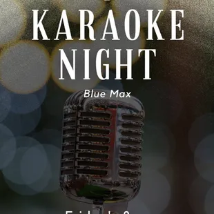 karaoke night flyer