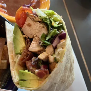 Chicken Chicken Bacon Avocado Wrap