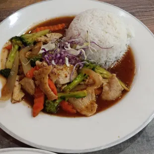 A curry my spouse ordered