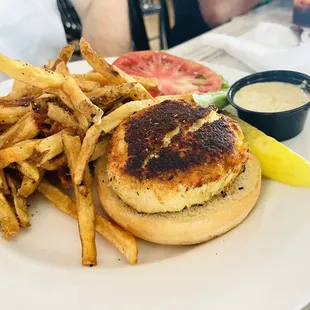 Crab Cake Sandwich