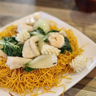 a plate of food