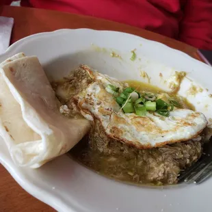 Chile Verde Con Huevos