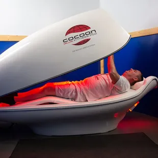 Cocoon Wellness Pods  This luxurious, full body, powered massage system creates a revitalizing, rejuvenating and relaxing experience.