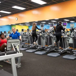 Blue Moon Fitness offers our female members a private and comfortable women's only workout area within each of our clubs.