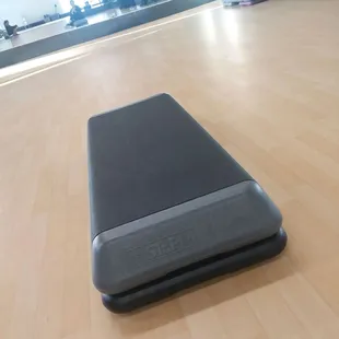 Best thing about this gym is BODY STEP! This ain't your auntie's step aerobics! Unless I'm your auntie, in which case it is!