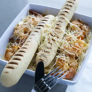 shrimp fettuccine alfredo