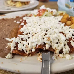 Enchiladas aztecas!