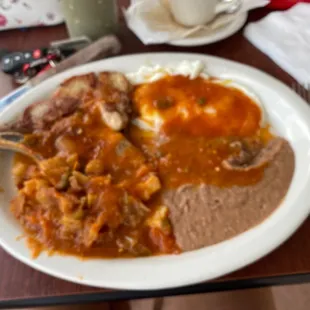 Pork chop plate