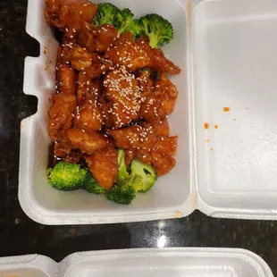 Sesame chicken