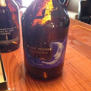 Growlers available for take out draft beers