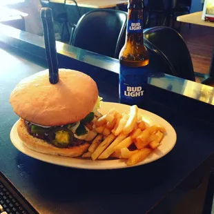 Bluemoon Burger one of the many..... big... and tasty burgers