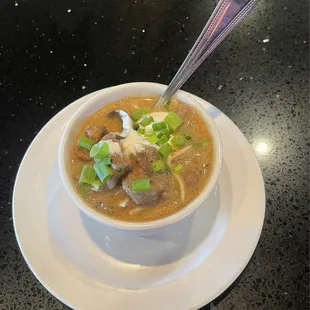 Beef stroganoff soup