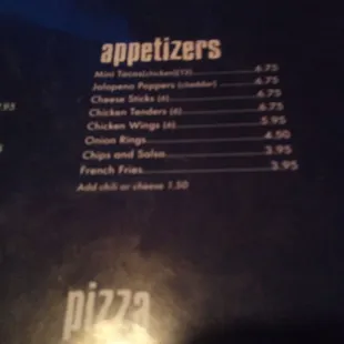 Appetizers