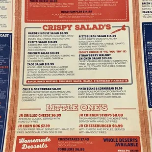 Lunch and Dinner Menu Pg 1