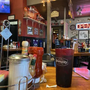 View from our front table seats.