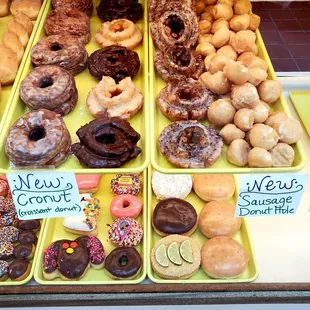 Featured: New Cronuts and New Sausage Donut Holes
