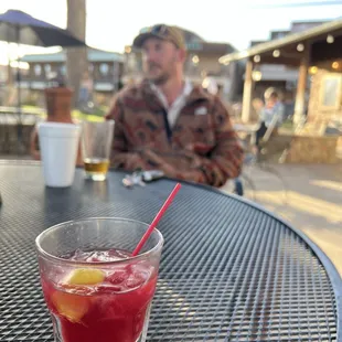 House cocktail called the WestTex cactus bite!