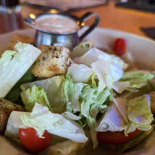 Fresh crispy dinner salad