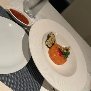 Salmon Spicy Tartar. I asked for no guacamole