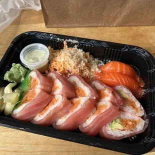 Sushi Lunch Box Valentine Roll