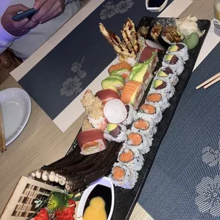 food, sushi, sushi and sashimi, sashimi