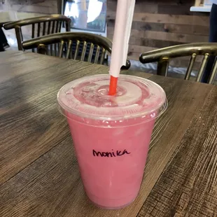 Hibiscus Jasmine Green Tea with Coconut Milk 8/10