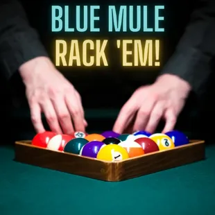 a person playing a game of pool