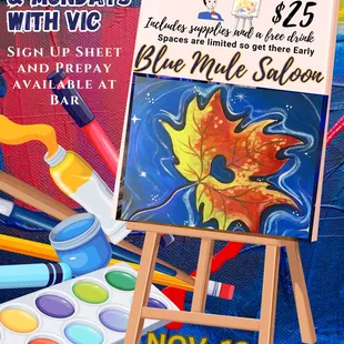 this months paint night!