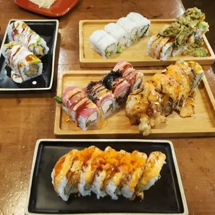 sashimi, sushi, food, sushi and sashimi