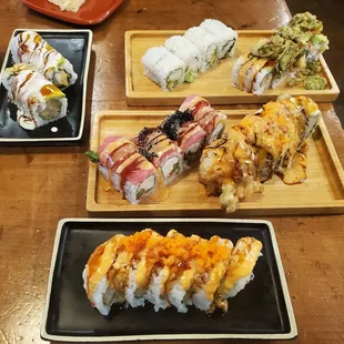 sashimi, sushi, food, sushi and sashimi